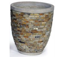 Bali Vase Stone Mosaic D55H65 - afbeelding 2