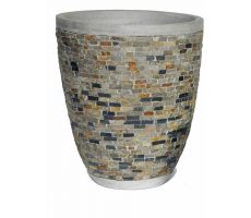 Bali Vase Stone Mosaic D55H65 - afbeelding 3