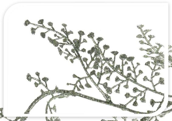 blad guirlande, 180 cm, groen, per stuk - afbeelding 1