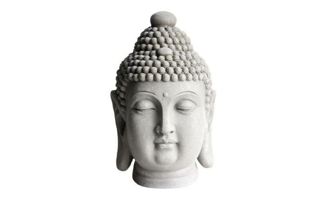 Boeddha hoofd l24b23h38cm