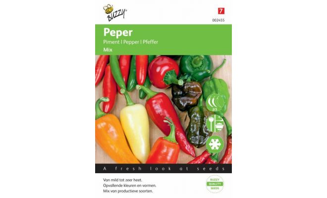 Buzzy® Peper Mixed 5 soorten