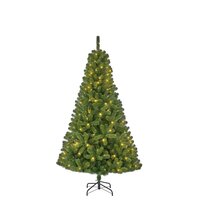 Kunstkerstboom, black box Charlton  led groen 280Led TIPS 525 -H185 x D115cm - afbeelding 10