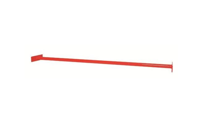 Duikelstang metaal 125 cm, rood. - afbeelding 1