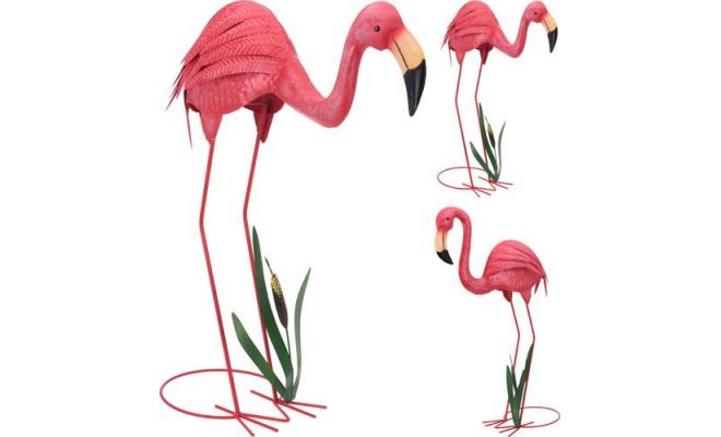 Flamingo, metaal, meerdere variaties