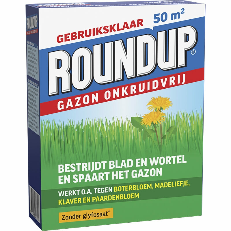 Roundup Gazon Onkruidvrij Onkruidverdelger Korrels Kg Tuincentrum Bull