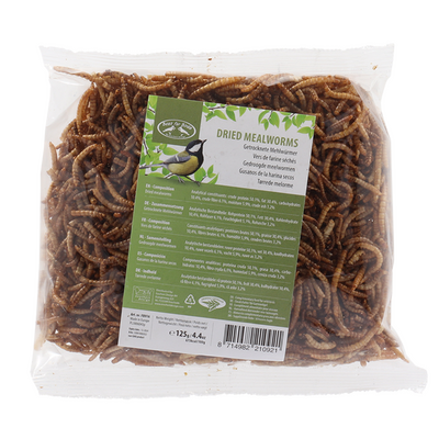 Gedroogde meelwormen 125g