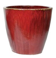 MEGA COLLECTIONS Glorious Egg Pot Oxblood D60H56