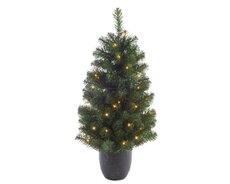 Imperial kunst kerstboom, H 120 cm, 80 lights warm wit