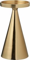 kandelaar voor stompkaars 17 cm goud