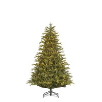 Kunstkerstboom, black box Felton led groen warm wit 288Led TIPS 1854 en timer & dimmer - H185 x D124