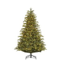 Kunstkerstboom, black box Felton  led groen warm wit 408Led TIPS 2662 en timer & dimmer - H215 x D14