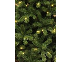 Charlton kerstboom groen met 180 led, 825 tips - H215xD127cm - afbeelding 2