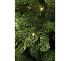 Charlton kerstboom groen met 180 led, 825 tips - H215xD127cm - afbeelding 3