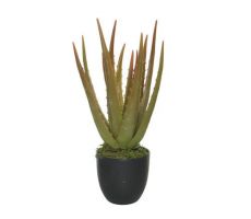 Kunstplant, aloe vera in pot - afbeelding 1