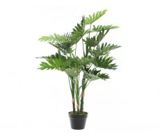 Kunstplant, philodendron in pot - afbeelding 4