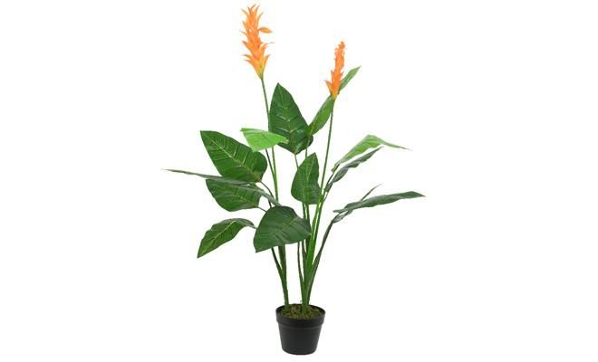 Kunstplant, strelitzia in pot - afbeelding 1