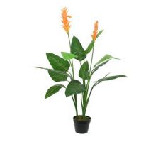 Kunstplant, strelitzia in pot - afbeelding 3