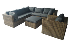 Loungeset New York + fauteuil, SHOWROOM MODEL - afbeelding 4