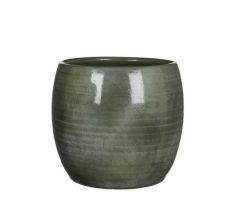 MICA Pot lester d28h26cm groen - afbeelding 1