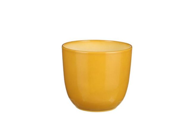 MICA Pot tusca d19.5h18.5cm oker - afbeelding 1