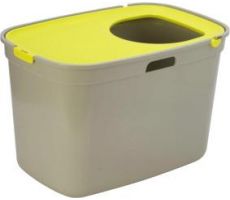 MODERNA Kattoilet top cat grijs/geel