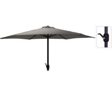 parasol dia 270cm donker grijs - afbeelding 1