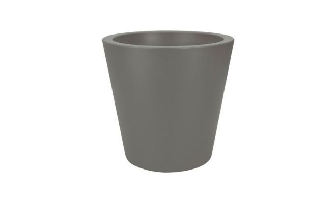 Pot, pure straight, grijs, 50 cm, Elho