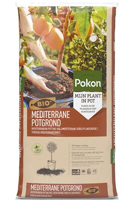 Pokon Bio Potgrond Mediterrane Planten 45L