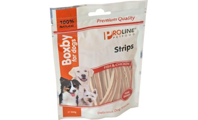 PROLINE Boxby stripes dogs 100g - afbeelding 1