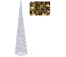 Pyramide, 60 cm, 40 LED lampjes, Led kerstverlichting - afbeelding 1
