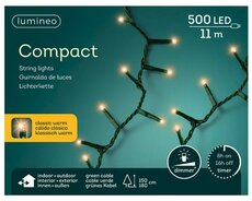 Rice led, compact, L 11M , 500 lights klassiek warm - afbeelding 1