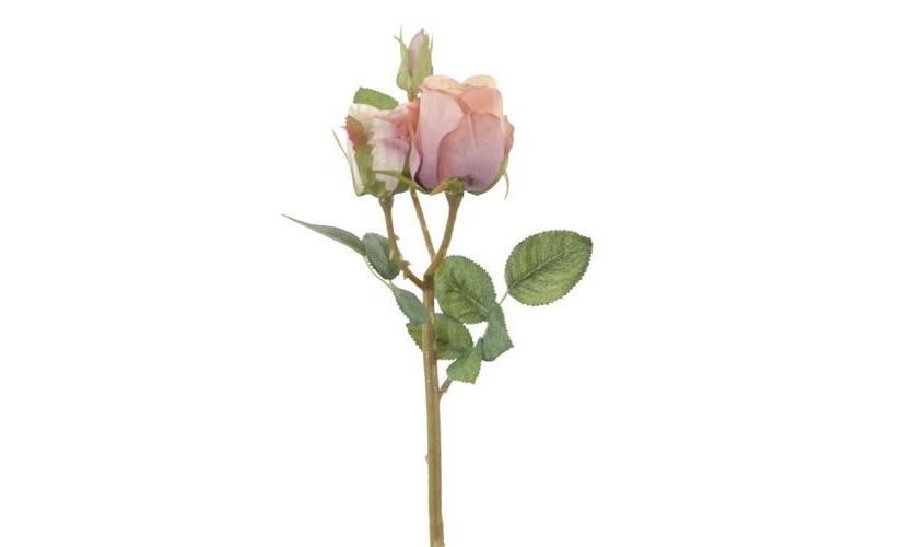 nemen microfoon Weerkaatsing Roos tak l40cm oud roze, kunstplant - Tuincentrum Bull