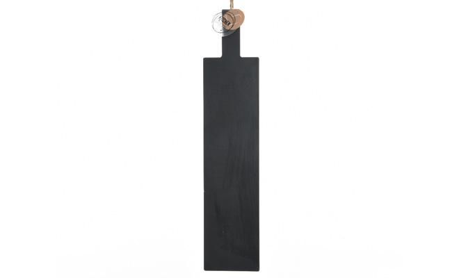 Snijplank, leisteen, zwart, l 12 cm, b 55.5 cm