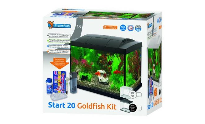 Start 20 goldfish kit zwart